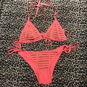 Beach Bunny Hot Pink Bikini